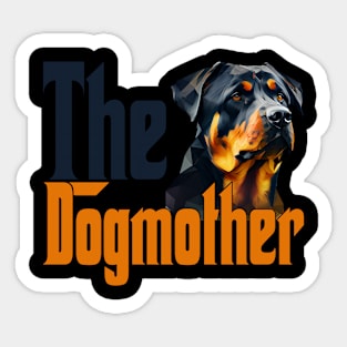 Rottweiler Dog Mom Dogmother Dogs Mommy Rottie Sticker